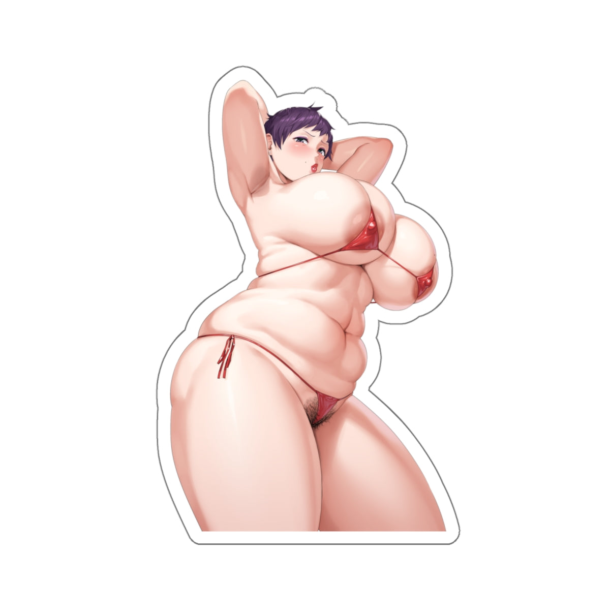 Hot Sexy Anime Girl,Anime Women  Sticker,Big Boobs Tits Women Girl,Lewd Stickers,Ecchi Stickers,Anime Stickers,E398