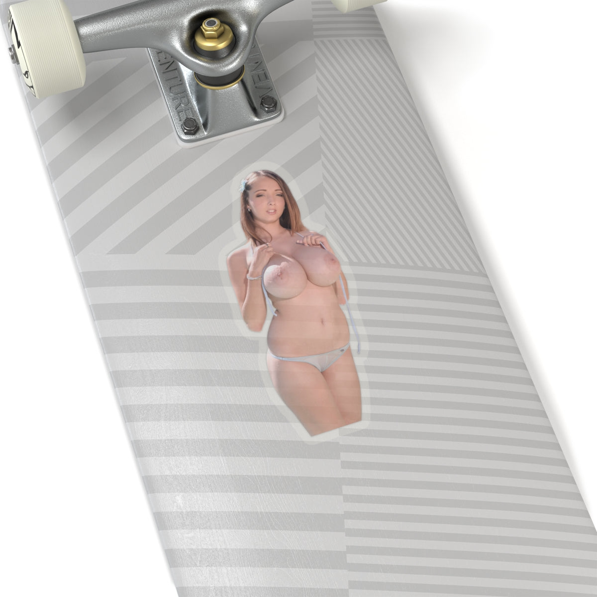 Big Boobs Sexy Pinup Model Sticker