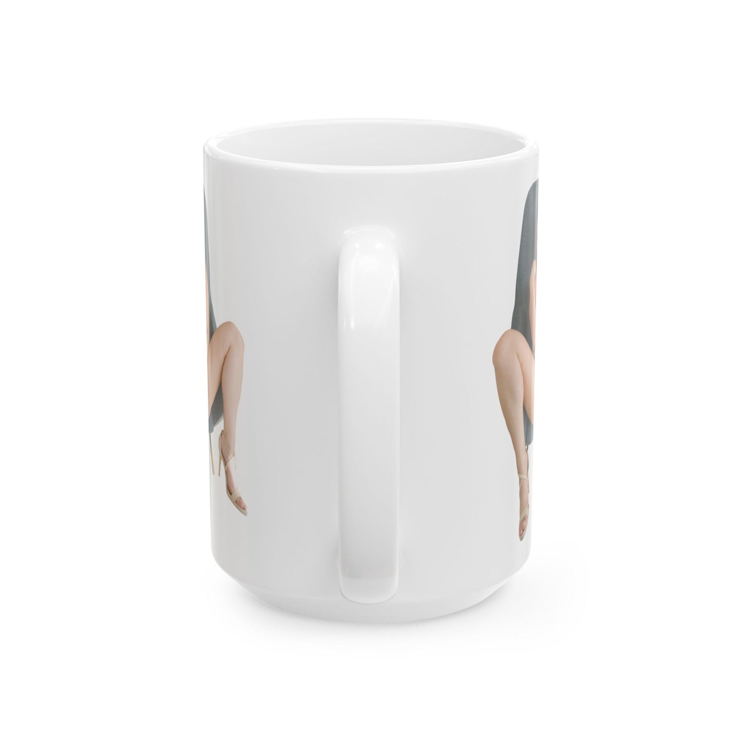 Naked Girl Big Tits Model Sexy Women Uncensored Mugs Ceramic Mug, (11oz, 15oz)