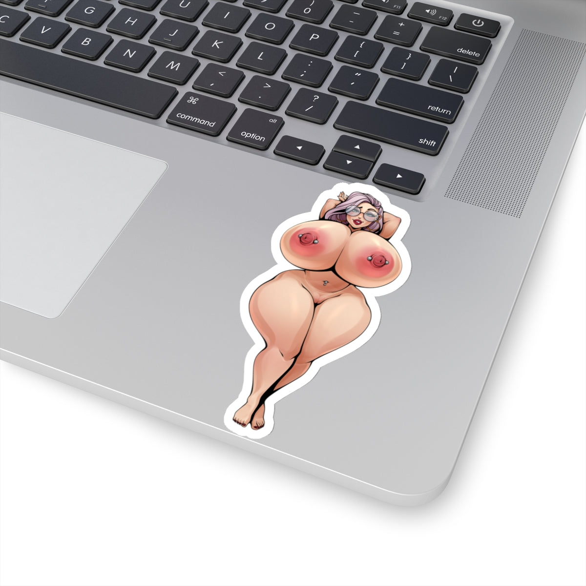 Adult Cartoon Vinyl Stickers Nude Female Cartoon Drawing Funny Naked Girl Vinyl Stickers Huge Size Stickers 4 Sizes E464