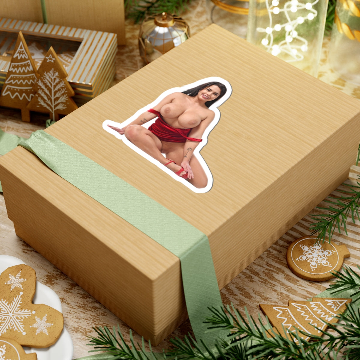 Hot Sexy Girl Naked Woman Sticker Nude Ass Big Boobs Stickers