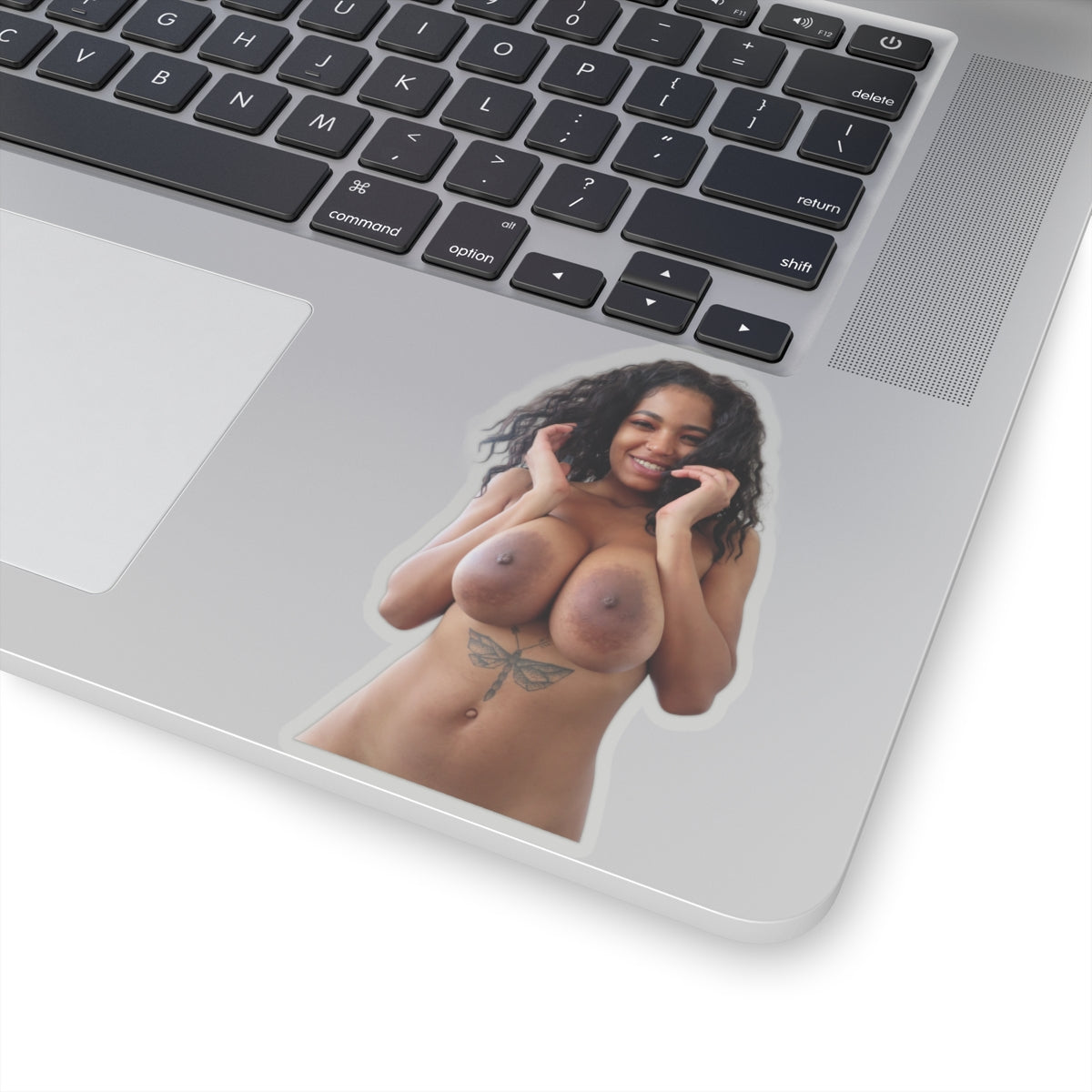 Black Girl Naked Big Tits Sticker