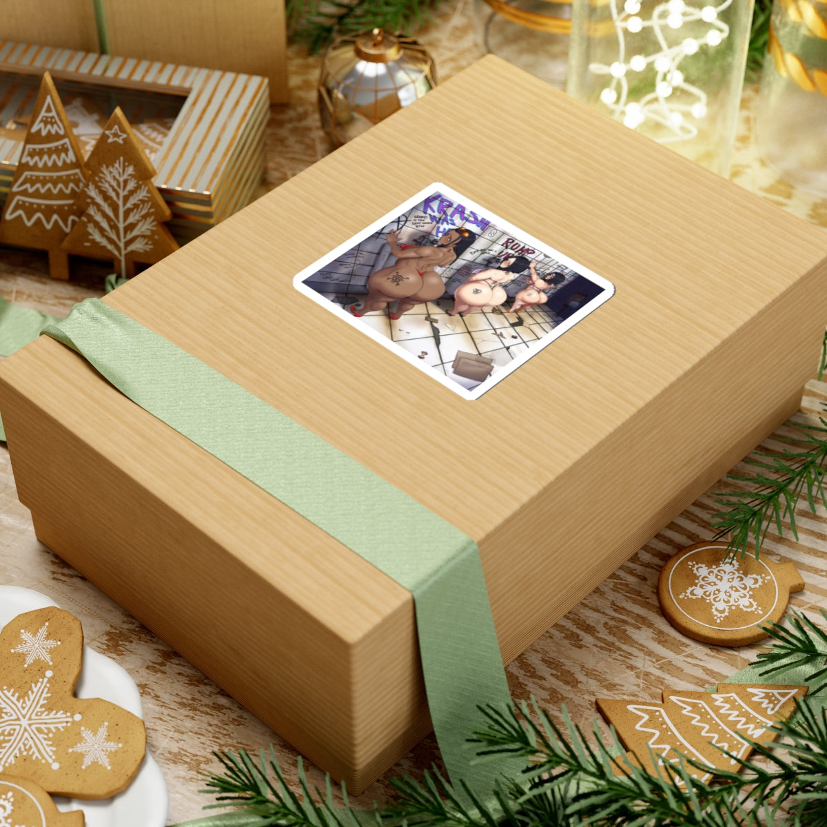 Anime Girls Sticker Big Boobs Manga Girl Decals