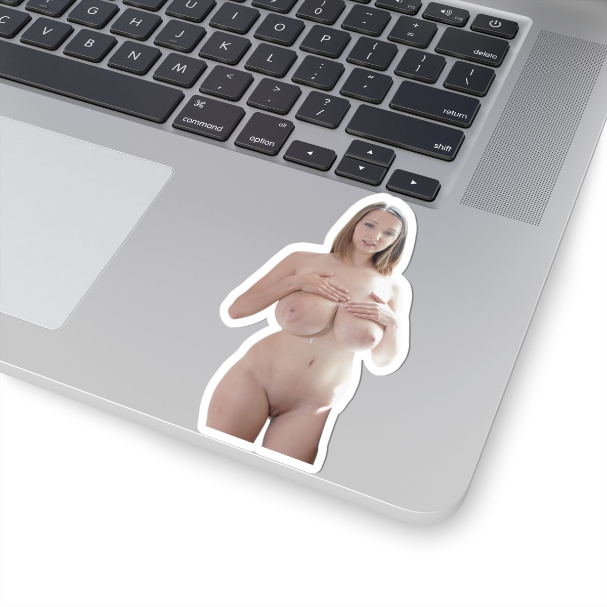 Big Breast Girl Sticker