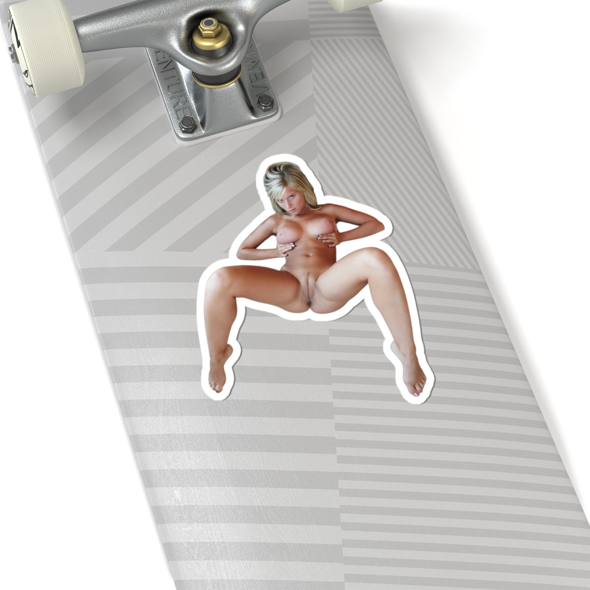 Funny Naked Girl Sticker Adult Humor Vinyl Decal