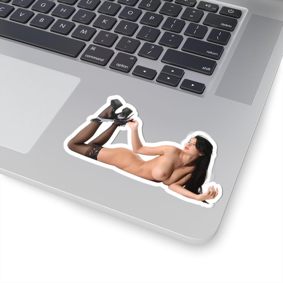 sexy brunette sticker big tits nudity erotic women botty stickers