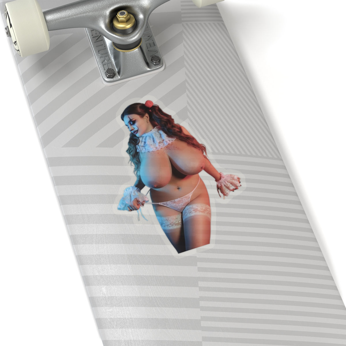Big Tits Clown Girl Sticker