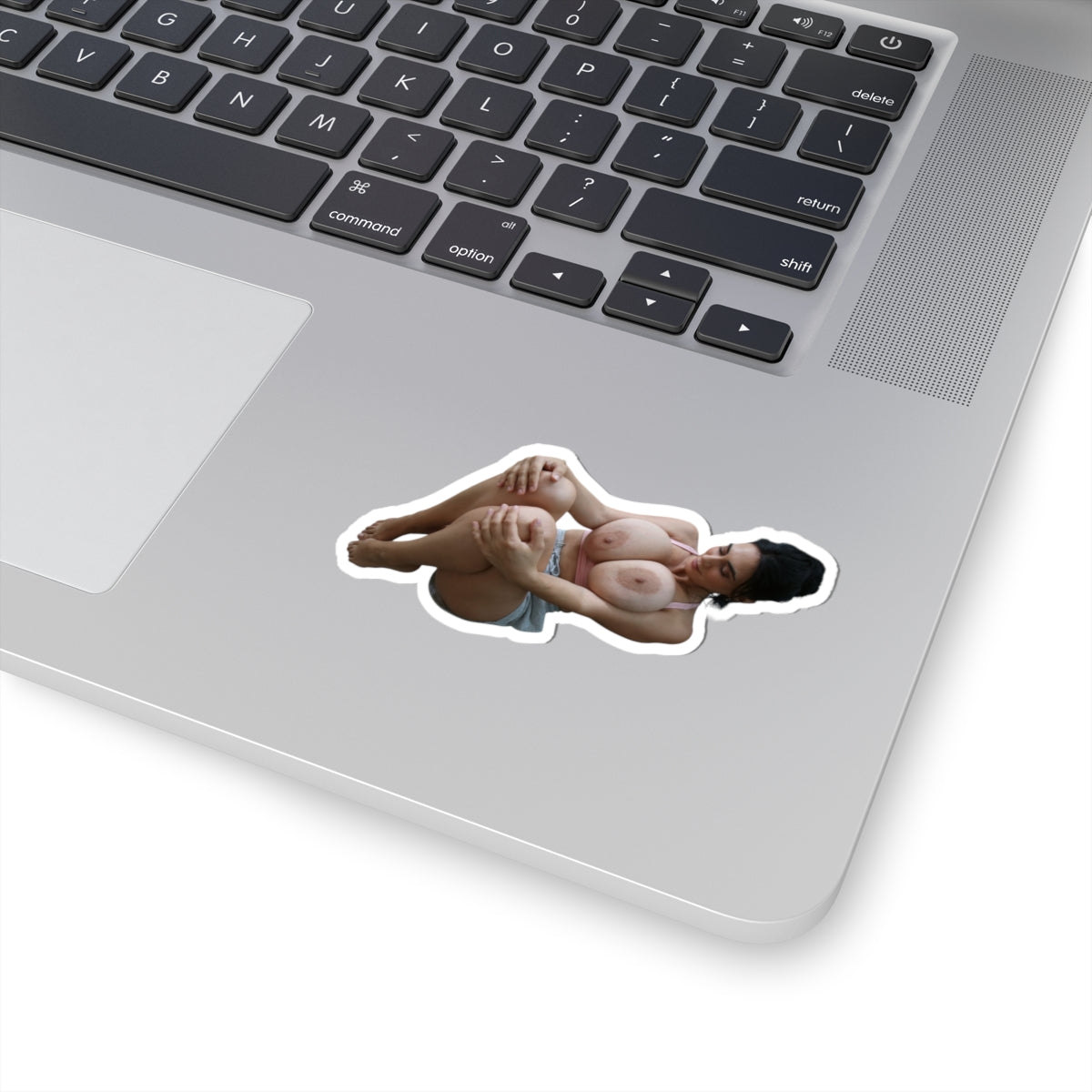 Huge Tits Girl Sticker