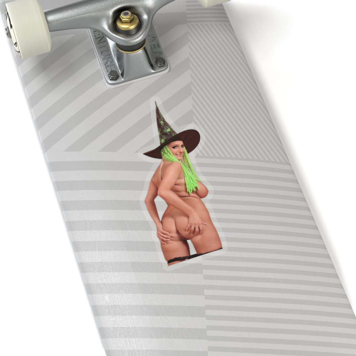 Naked Witch Sticker Big tits women stickers