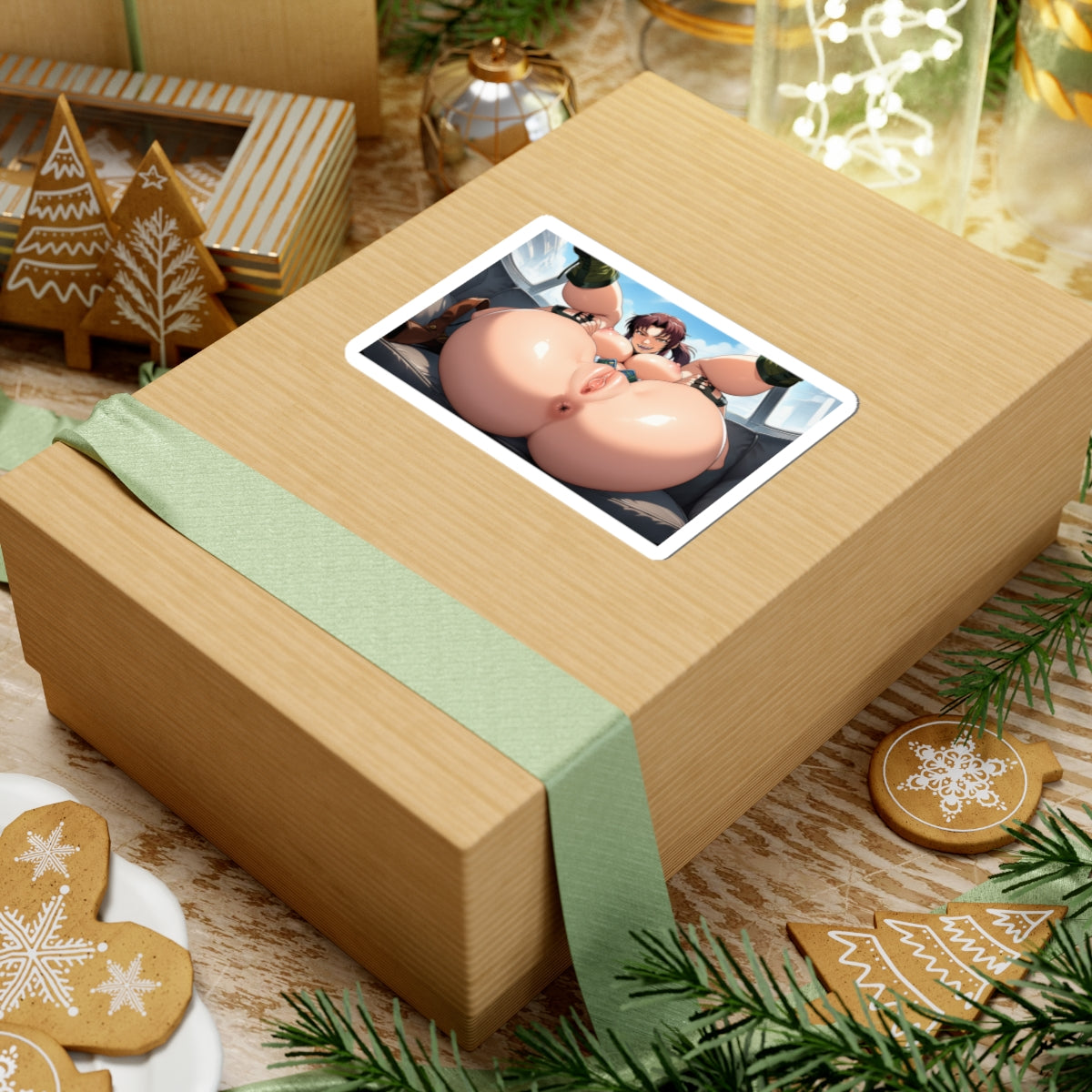 Anime Popular Girl Sticker