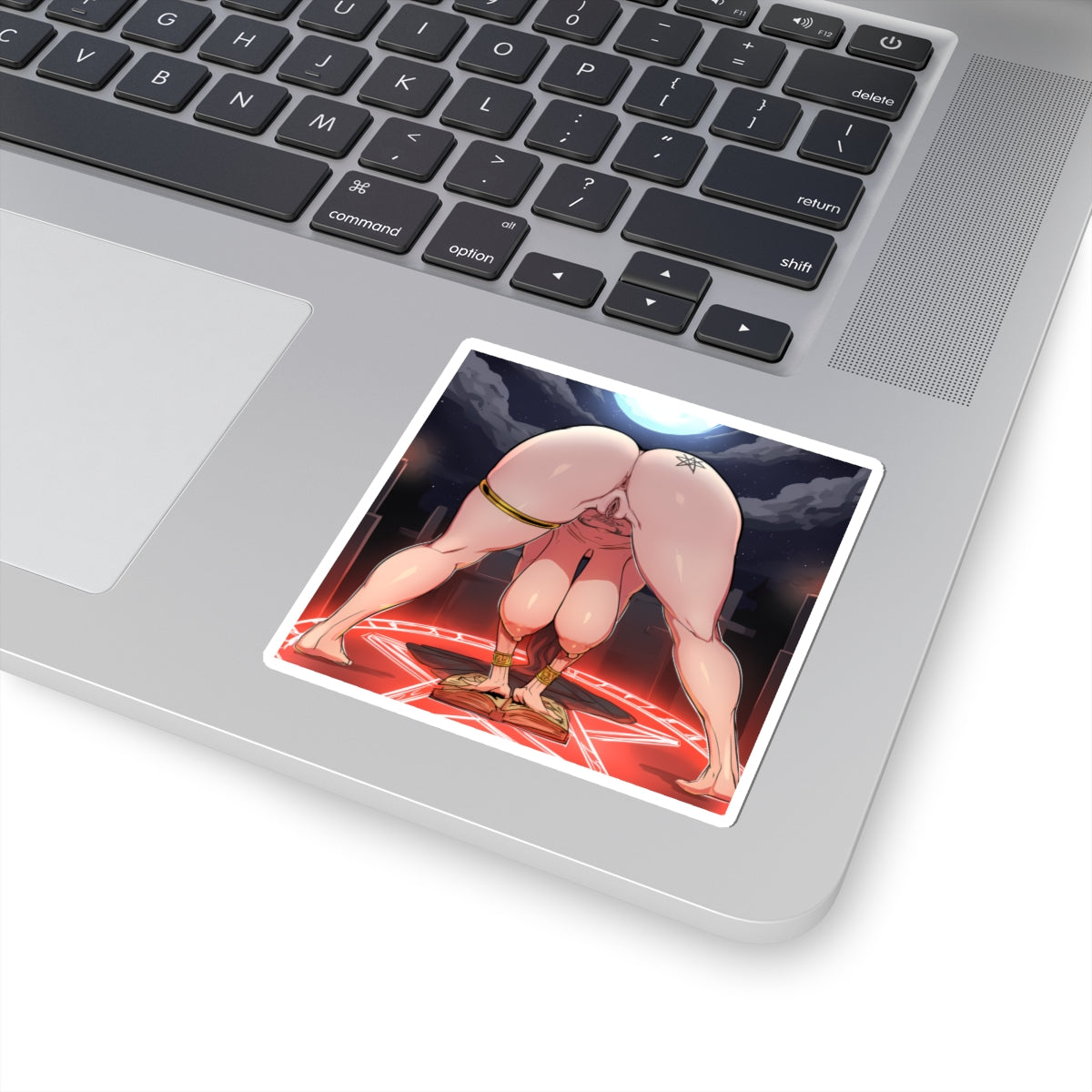 Anime Demon Girl Sticker,Sexy, Big, Tits,Naked, Girl,Hentai, Uncensored Stickers,