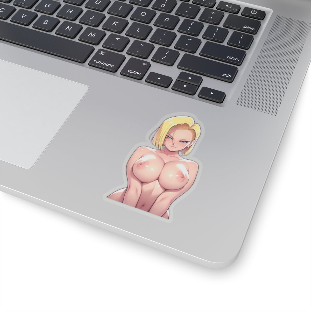 Android Girl Naked Sticker Big Boobs Anime Decals High Quality Sticker