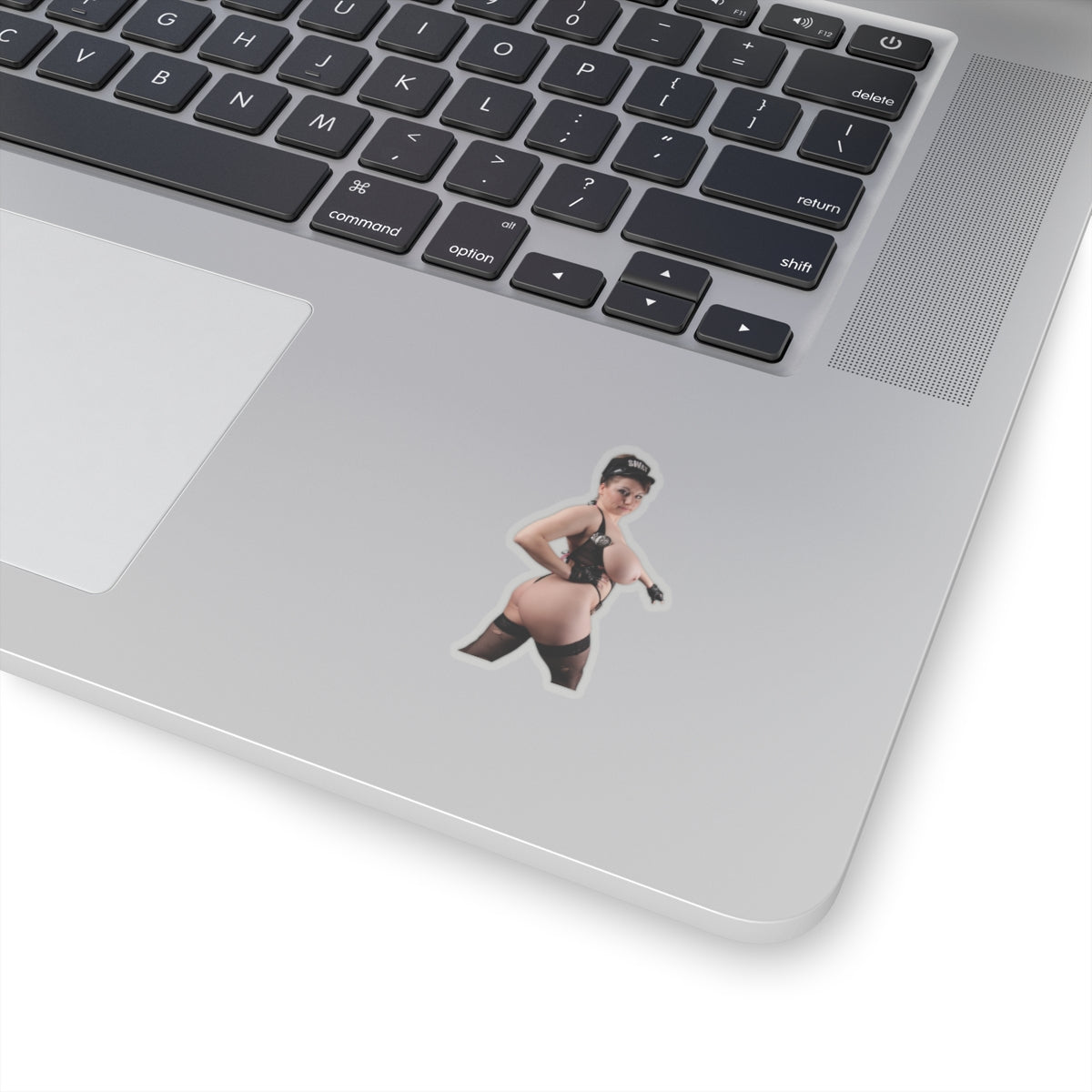 SWAT Stickers Sexy Big Boobs Model