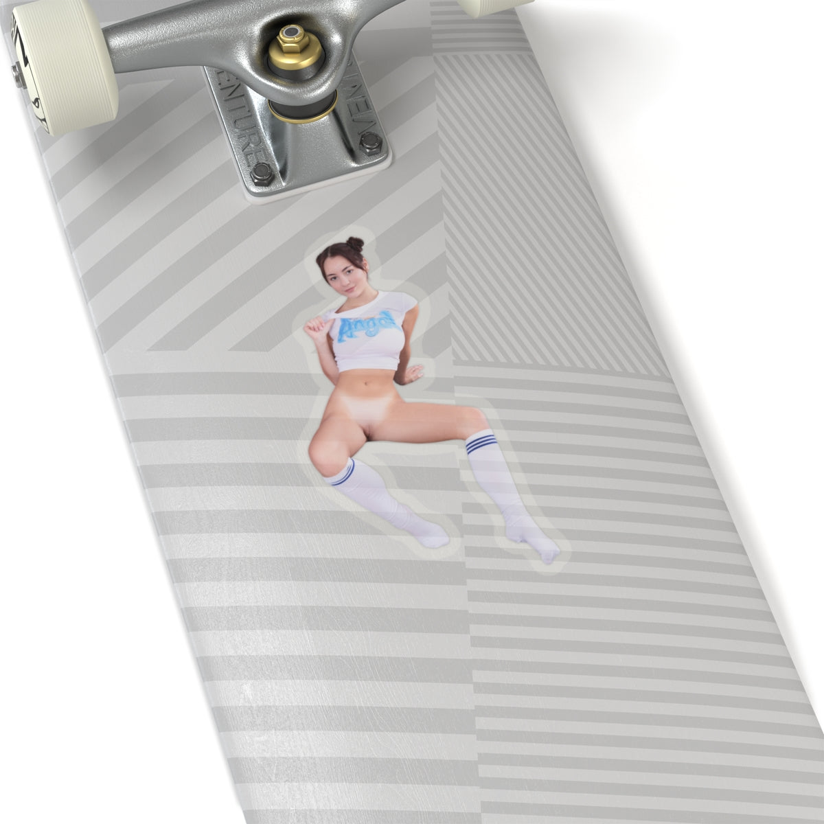 Pretty Sexy Girl Sticker Pinup Model
