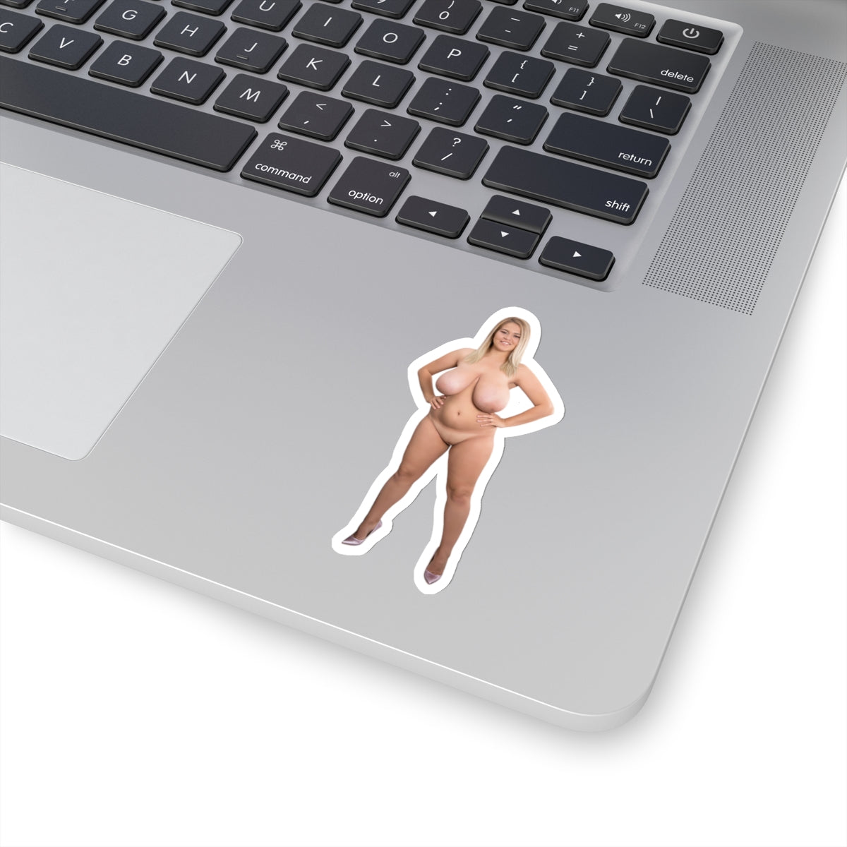 Naked Girl Sticker,Pinup Stickers,Nude,Unclothed,Bare,Exposed,Stripped,Undressed,Au naturel,Without clothes,E493