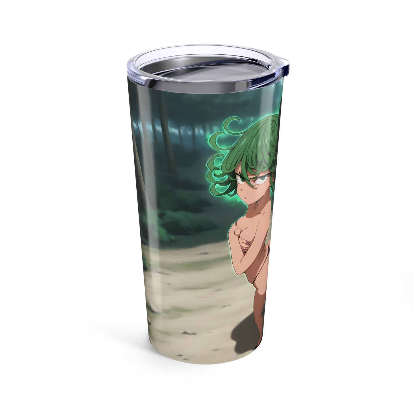 Anime Girls with Superpowers Tumbler 20oz – Pretty Hentai Naked Manga Women Coffee Mug Travel Tumblers T57
