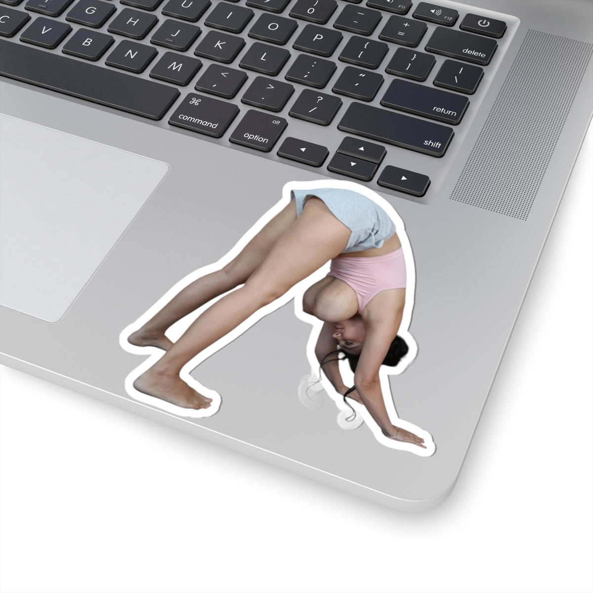 busty fitness model stickers