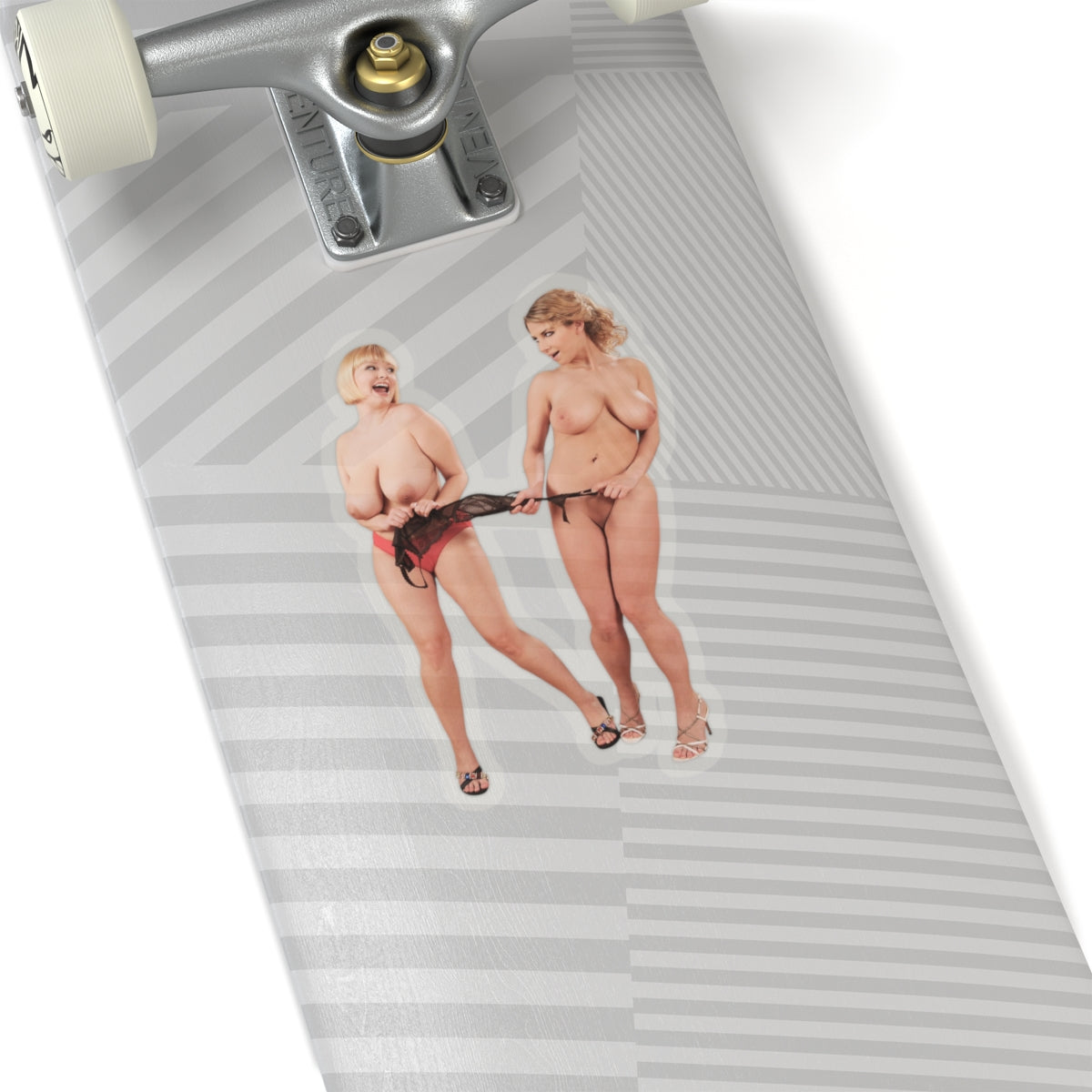 Sexy Big Bust Women Stickers Curvy Girl Vinyl Decal
