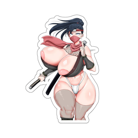 Sexy Girl Ninja Sticker Anime Lewd Stickers E1101