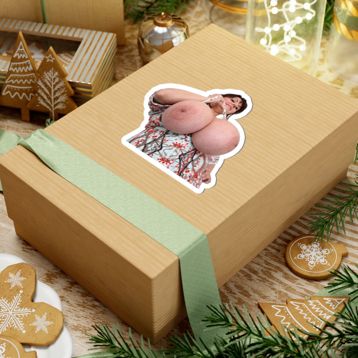 Milena Velba Naked Sticker Big Tits Girl Stickers