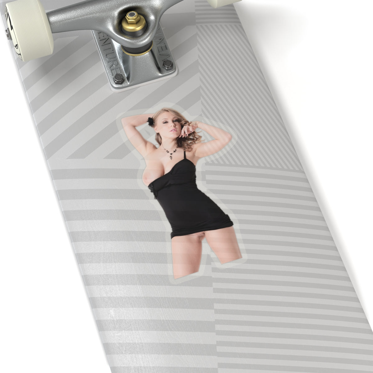 Nudity Sticker Naked Girl Stickers Adult Decals Black Dress