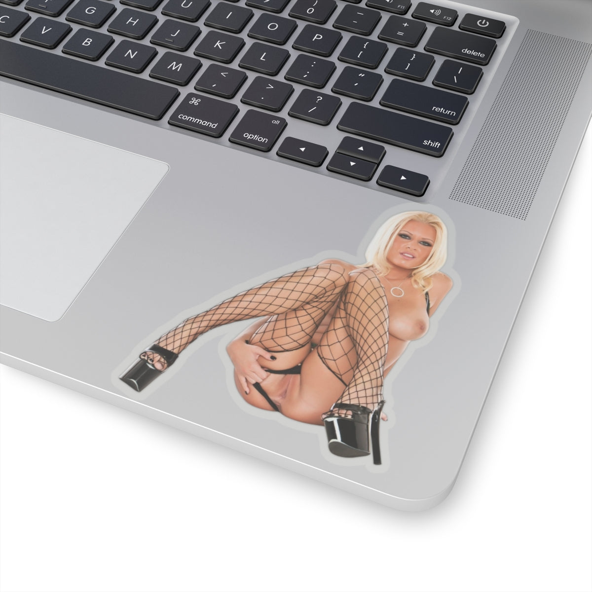 Sexy Blond Girl Nude Sticker
