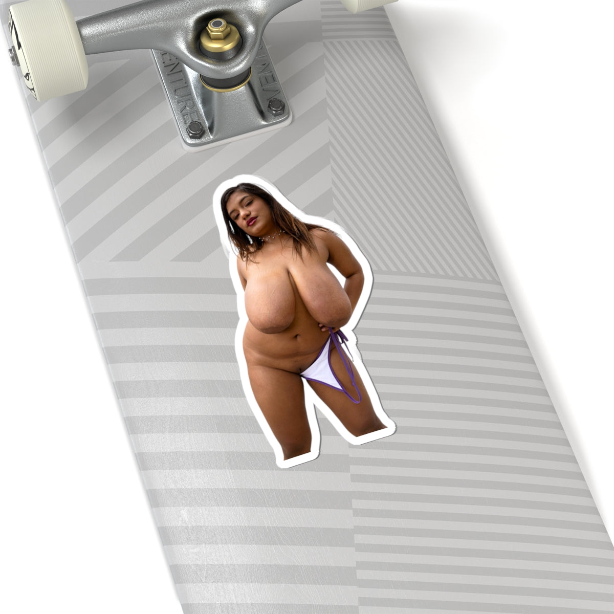 Angie Bravo Sticker Naked Sexy Girl Stickers Big Boobs Decals