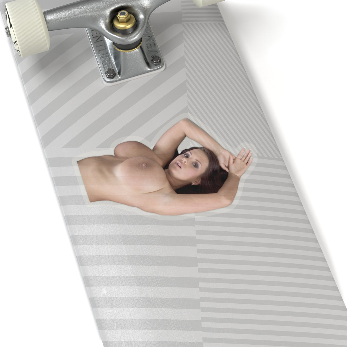 Big Breast Naked Girl Sticker