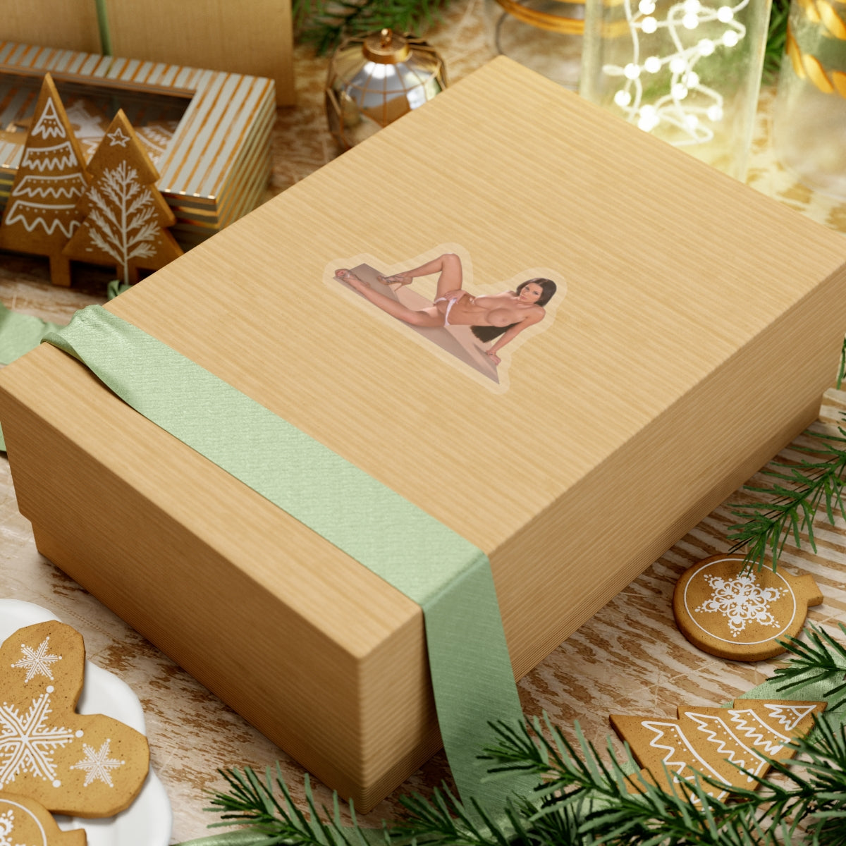 Naked Sexy Big Tits Women Sticker