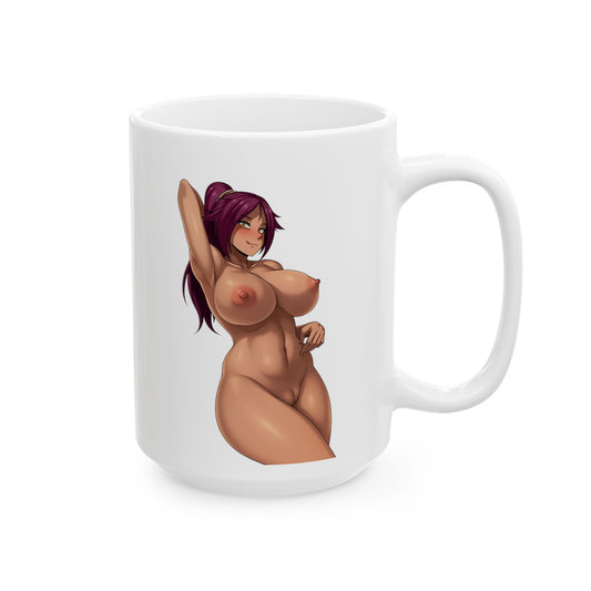 Youri Anime Girl Mug Cute Kawaii Anime Mugs Hentai Uncensored Adult Mature Fynny Coffee Mugs For Men M18A