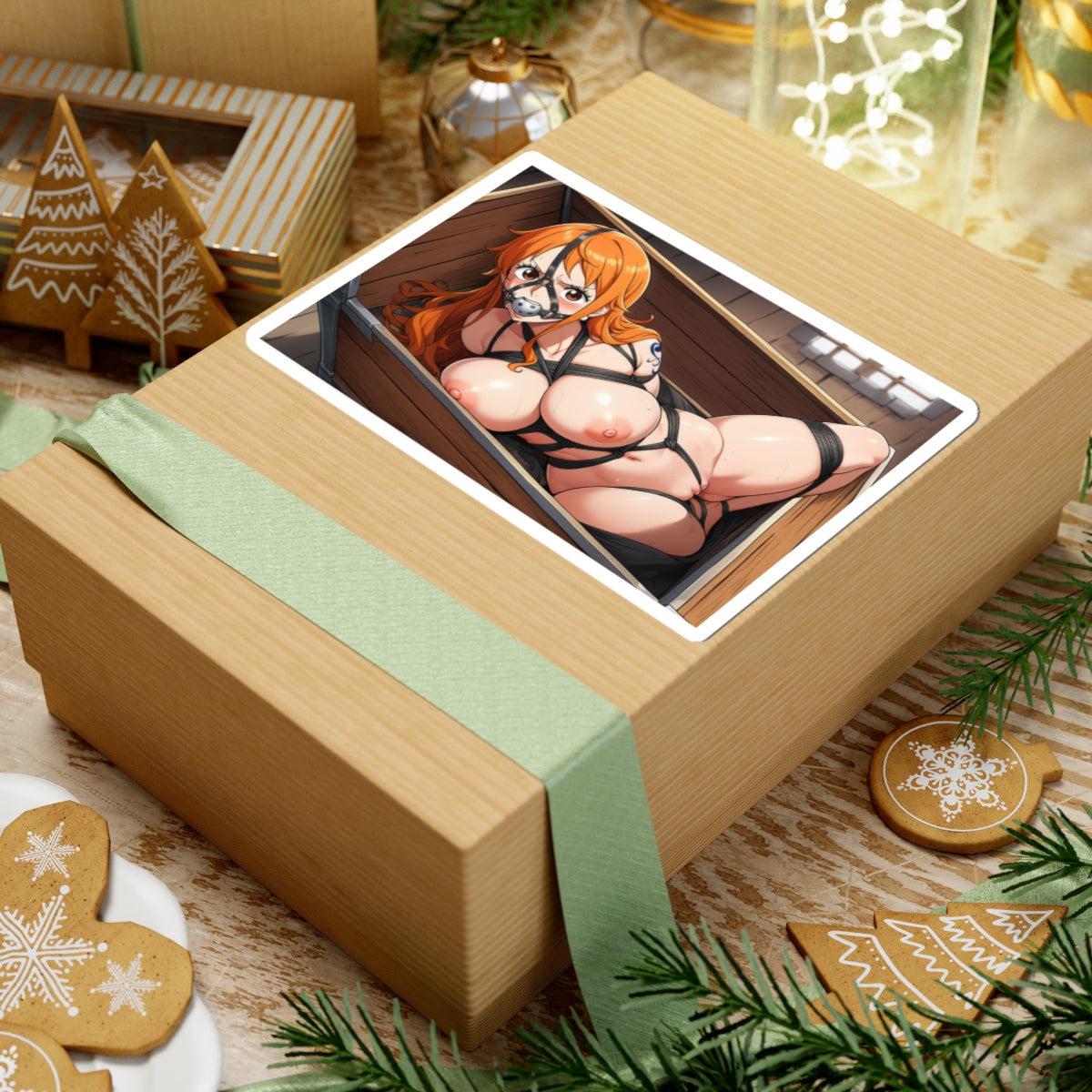 Bondage Anime Hentai Sticker Naked Girl Ecchi Stickers