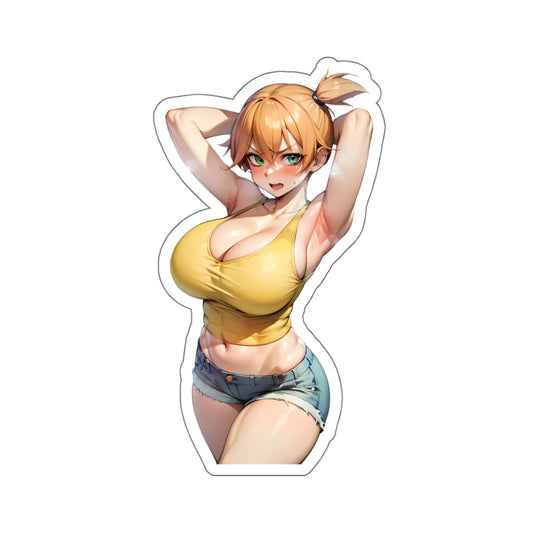 Cartoon Girl Sticker Cute Kawaii Anime Sticker Laptop Water Bottle Phone Decorative Decal Stickers E418