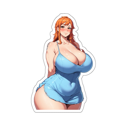 Hot Anime Girl Sexy Anime Character Cute Kawaii Sticker Female Sticker Anime Laptop Water Bottle Phone Decals Vinyl Sticker E277