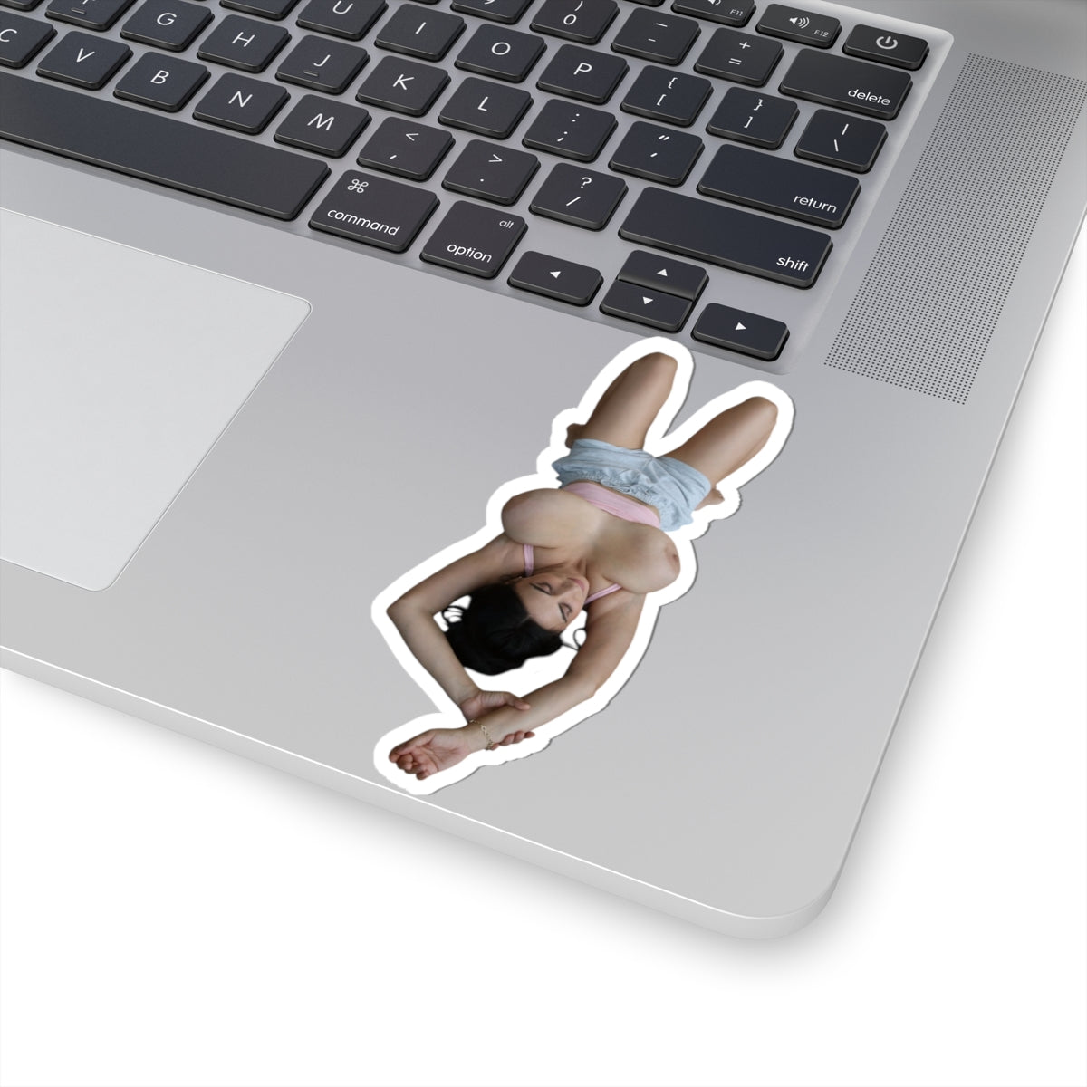 fitness woman vinyl stickers