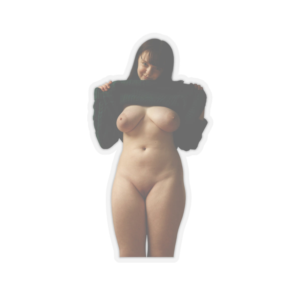 Cute Sexy Girl Naked Sticker Funny Stickers