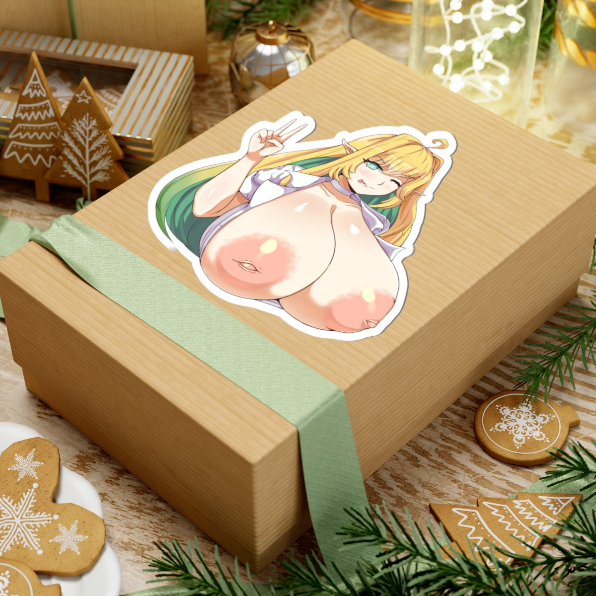 Big Boobs Girl Sticker Hentaii Stickers