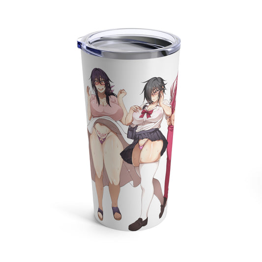 Anime Girls Tumbler 20oz,sexy anime girls tumbler,anime coffee tumbler,anime girls,tumblers for men,tumblers for him,anime mug,anime mugs,