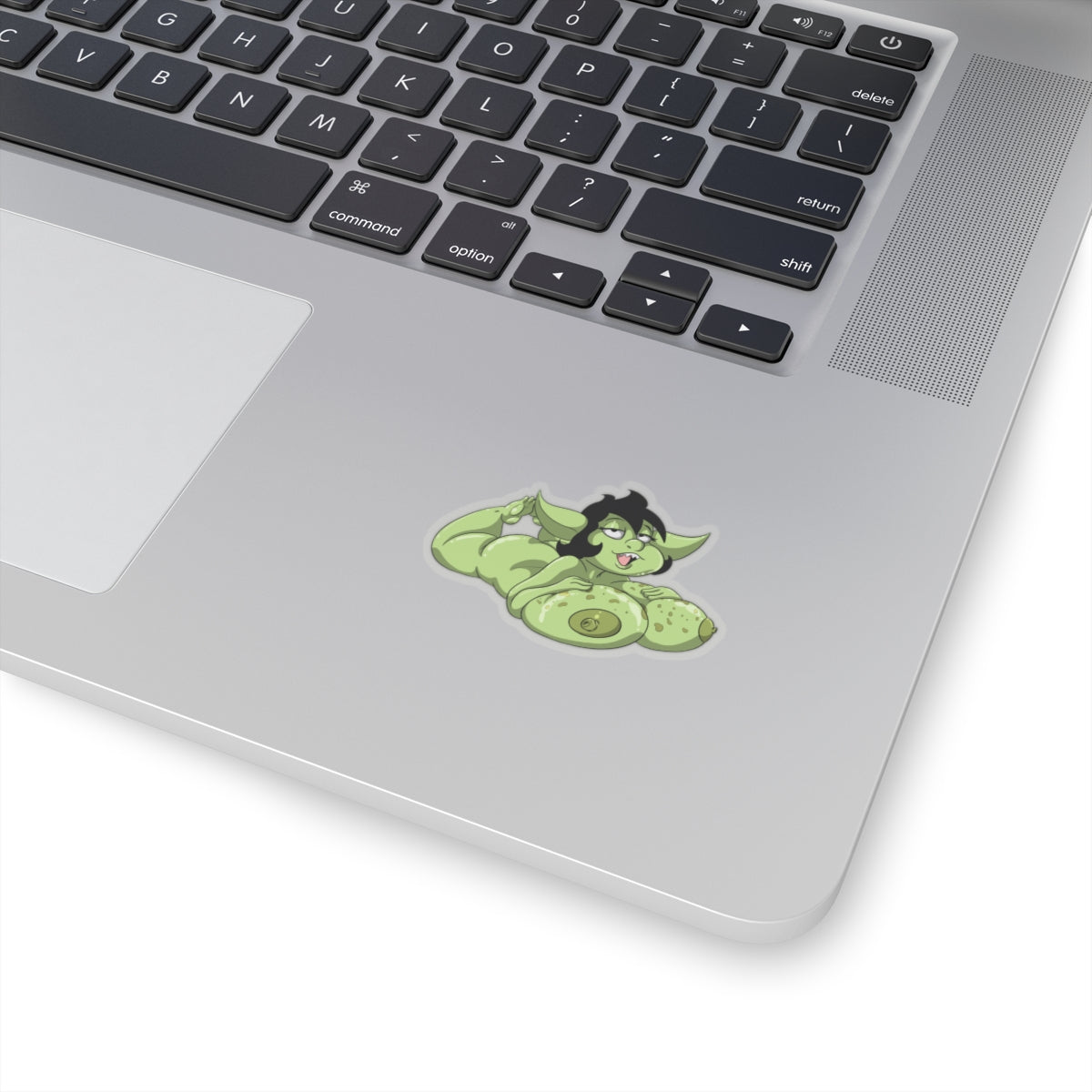 Anime Fantasy Goblin Pin-Up Sticker – Adult Lewd Decal