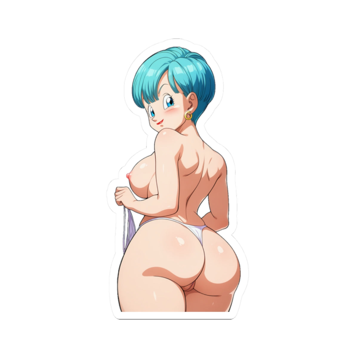 Manga Girl Sticker Anime Girl Uncensored Stickers