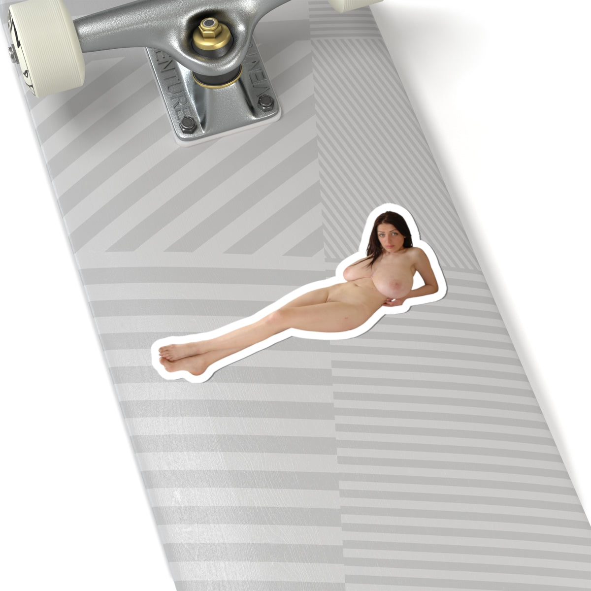 lying naked girl sticker sexy big boobs women stickers
