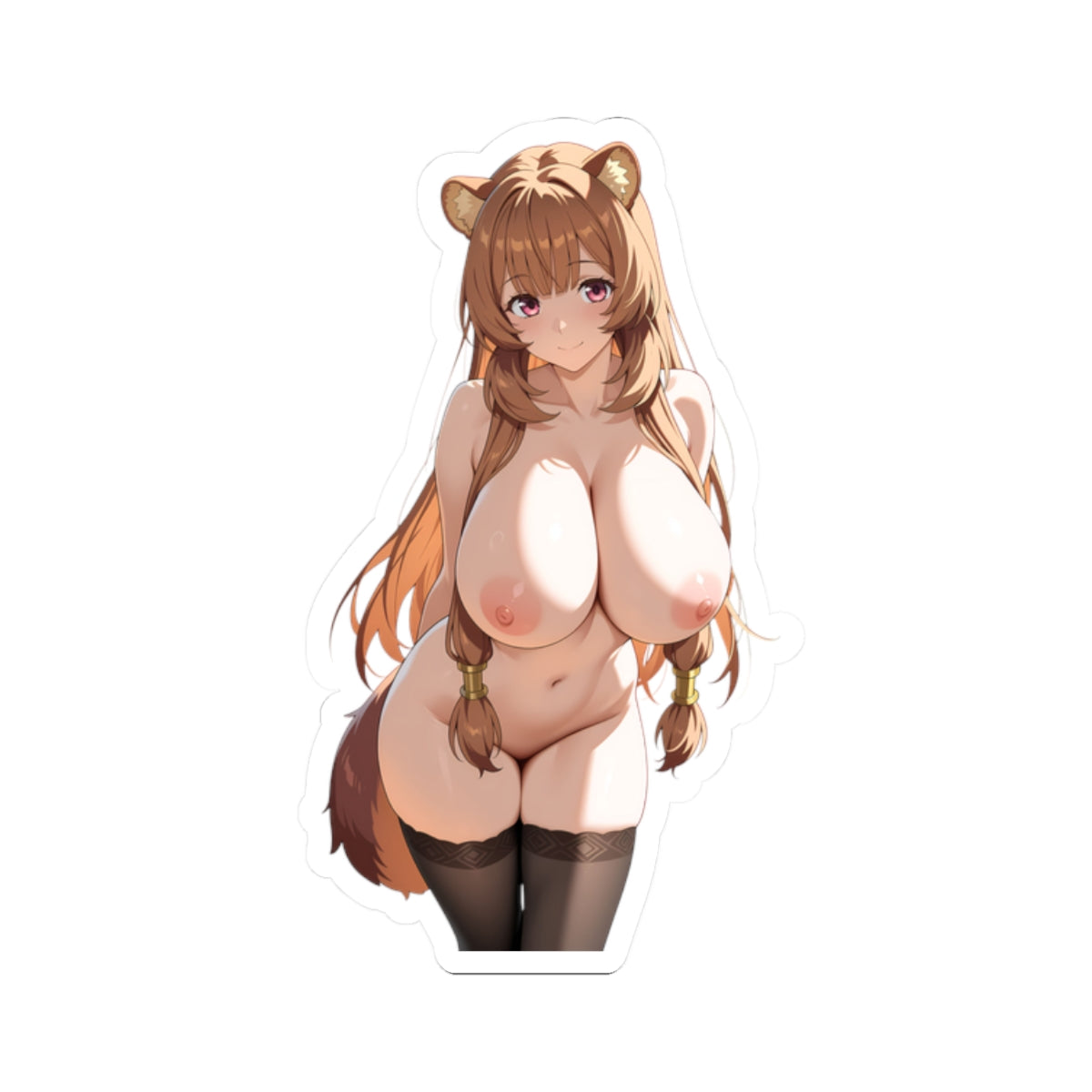 Anime Furry Girl Sticker Hentai Decals