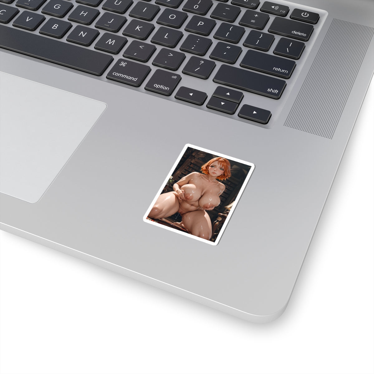 Sexy Red Hair Girl Sticker Hentai Anime Stickers