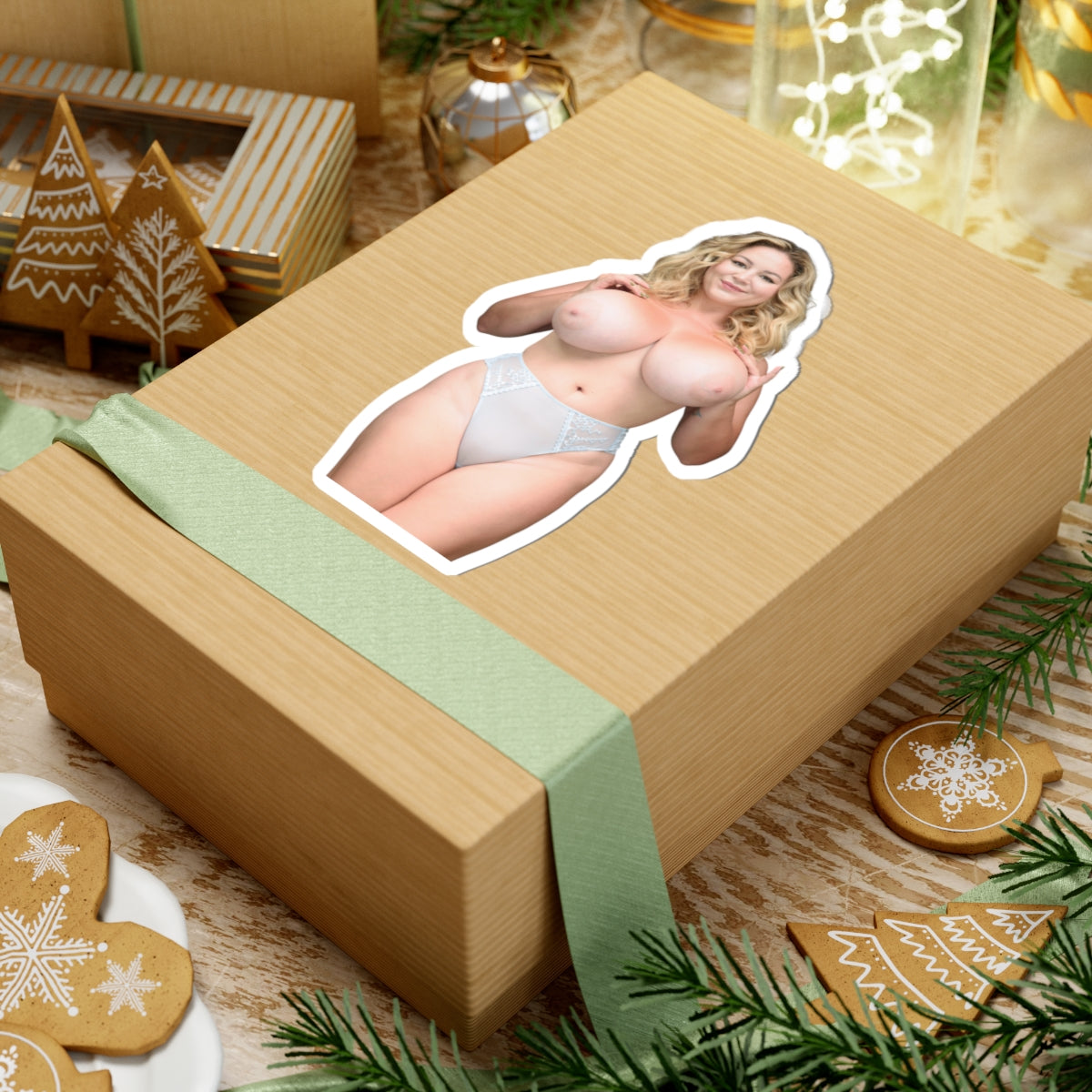 Hot Girl Sticker Big Tits Women Stickers