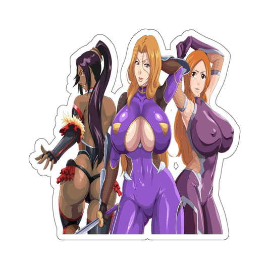 Anime Girls Sticker Kawaii Girl Manga Sexy Women Stickers Lewd Ecchi Female Characters Big Stickers Huge Anime Stickers E915