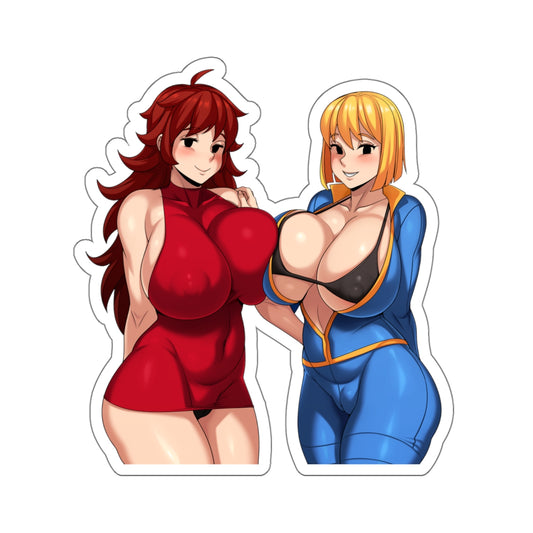 Hot Anime Girls Sticker big huge large stickers otaku collection chibi characters japanese animation anime fan style decals E747