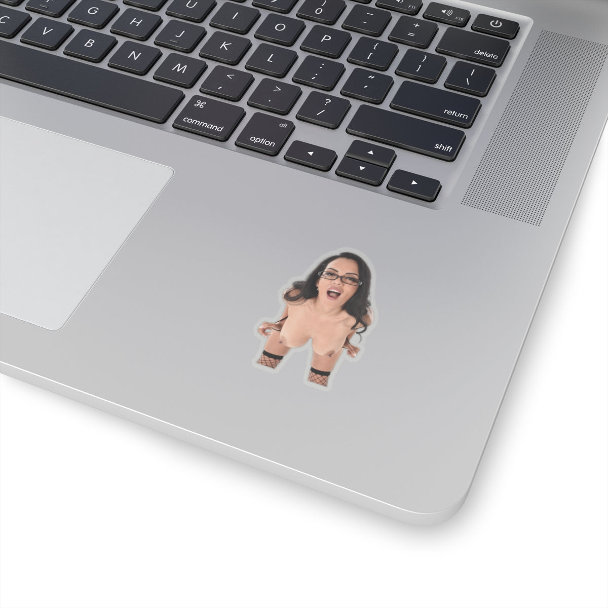 Naked Sexy Girl Sticker Pinup Model Decal – Nude Adult Vinyl Sticker, Retro Glamour Gift for Him