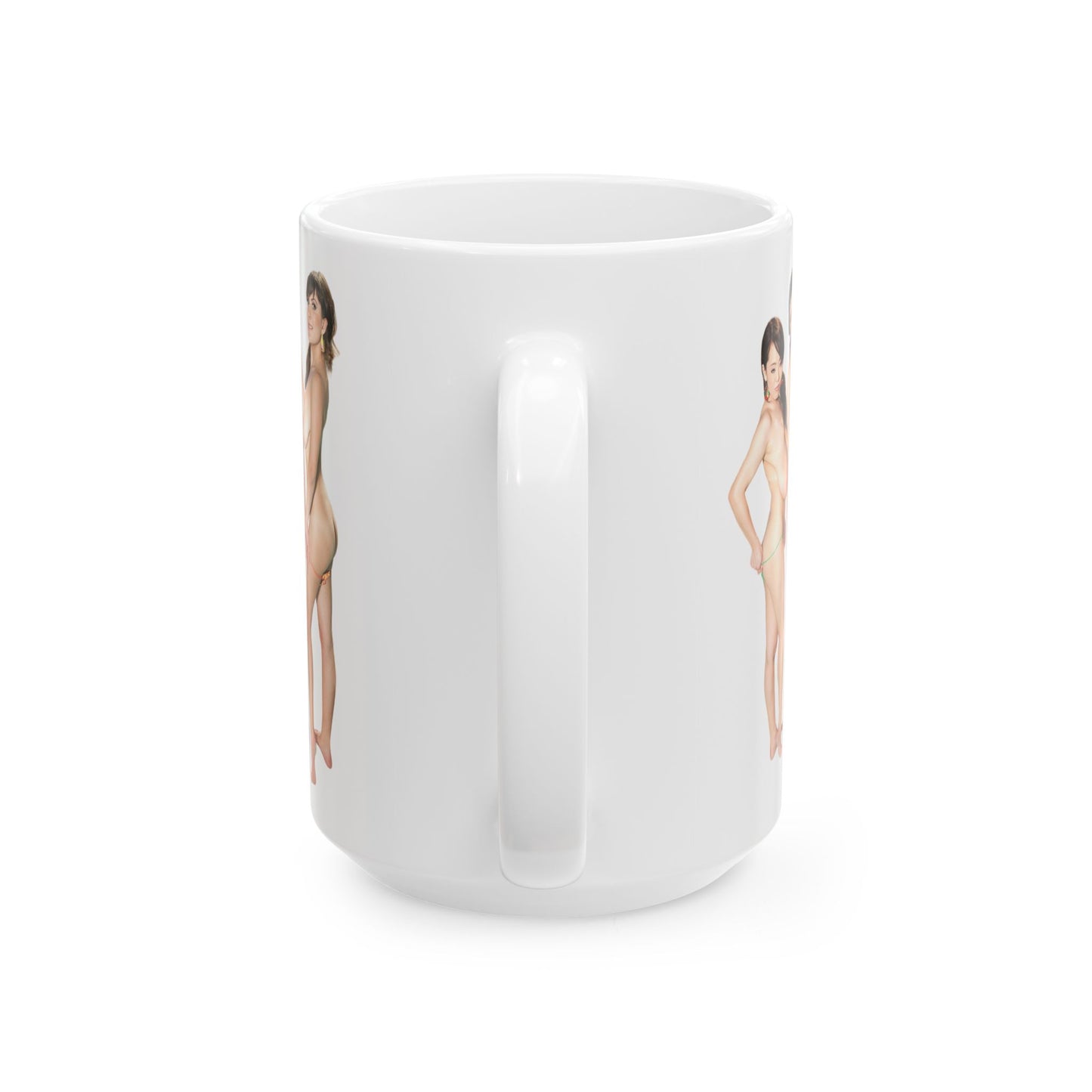 Big, Tits, Girls, Mugs, Adult, Uncensured, Sexy, Woemen, Nude, Naked, Pinup, Ceramic, Mug,(11oz, 15oz)