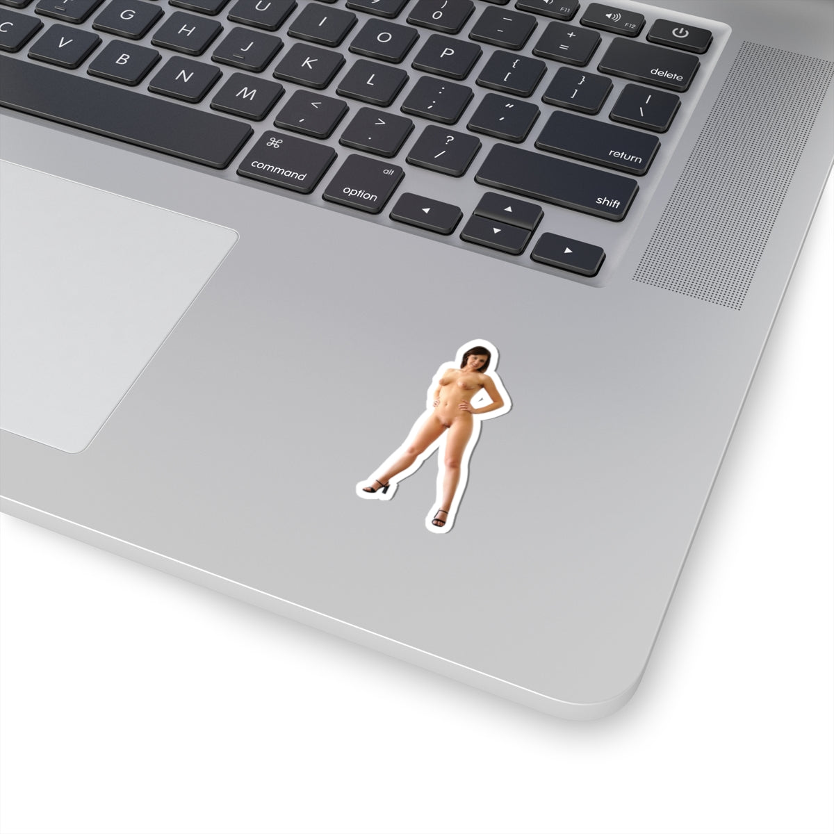 Cuta Girl Sticker Nude Model Stickers