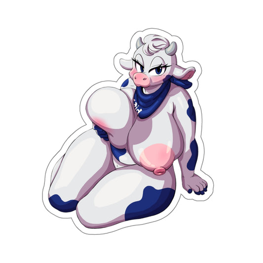 Cow Furry Sticker Anime Cartoon Furry Stickers Lewd Adult Stickers For Laptop Notebook Phone Wall E608