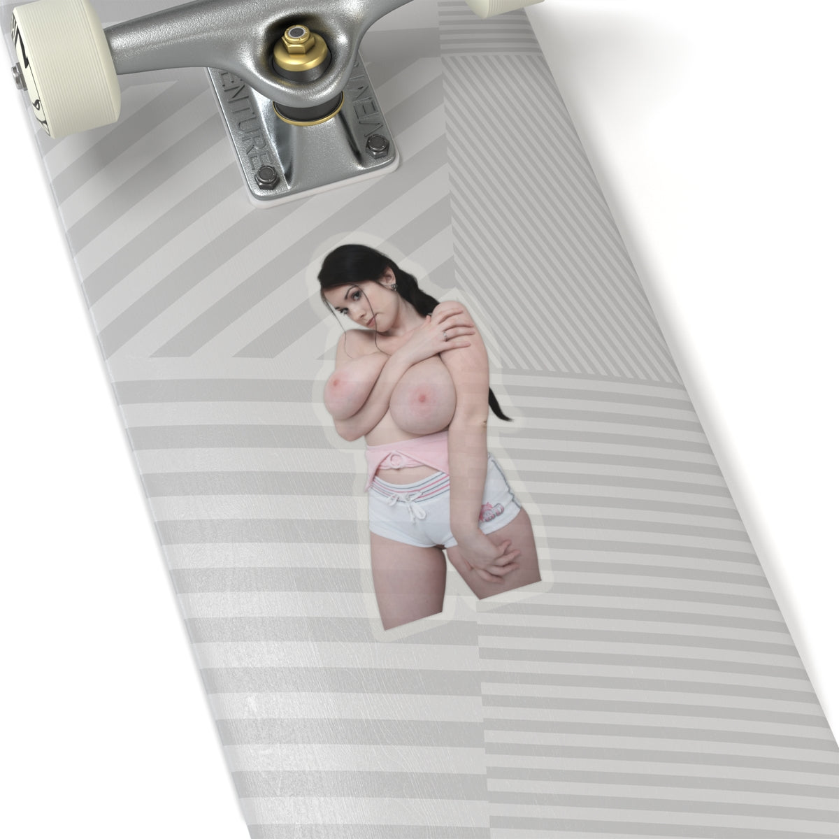 Hot Curvy Girl Model Sticker Sexy Fashion Decal